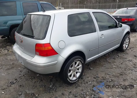 2003 Volkswagen Golf Gl/Gl 2.0L z USA, uszkodzony, nr VIN 9BWBK61J834026443